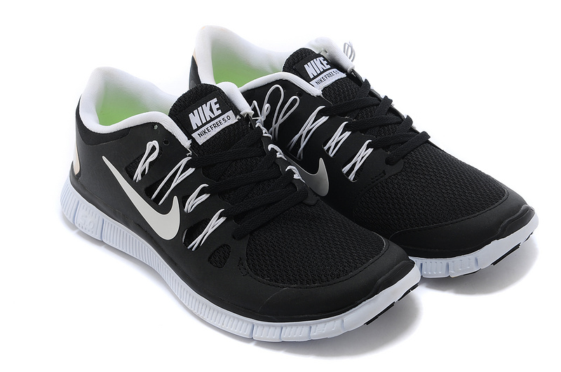 des hommes nouveaux plus libres 5.0 nike chaussures blanc noir (3)